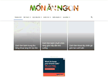 Tablet Screenshot of monanngon.org